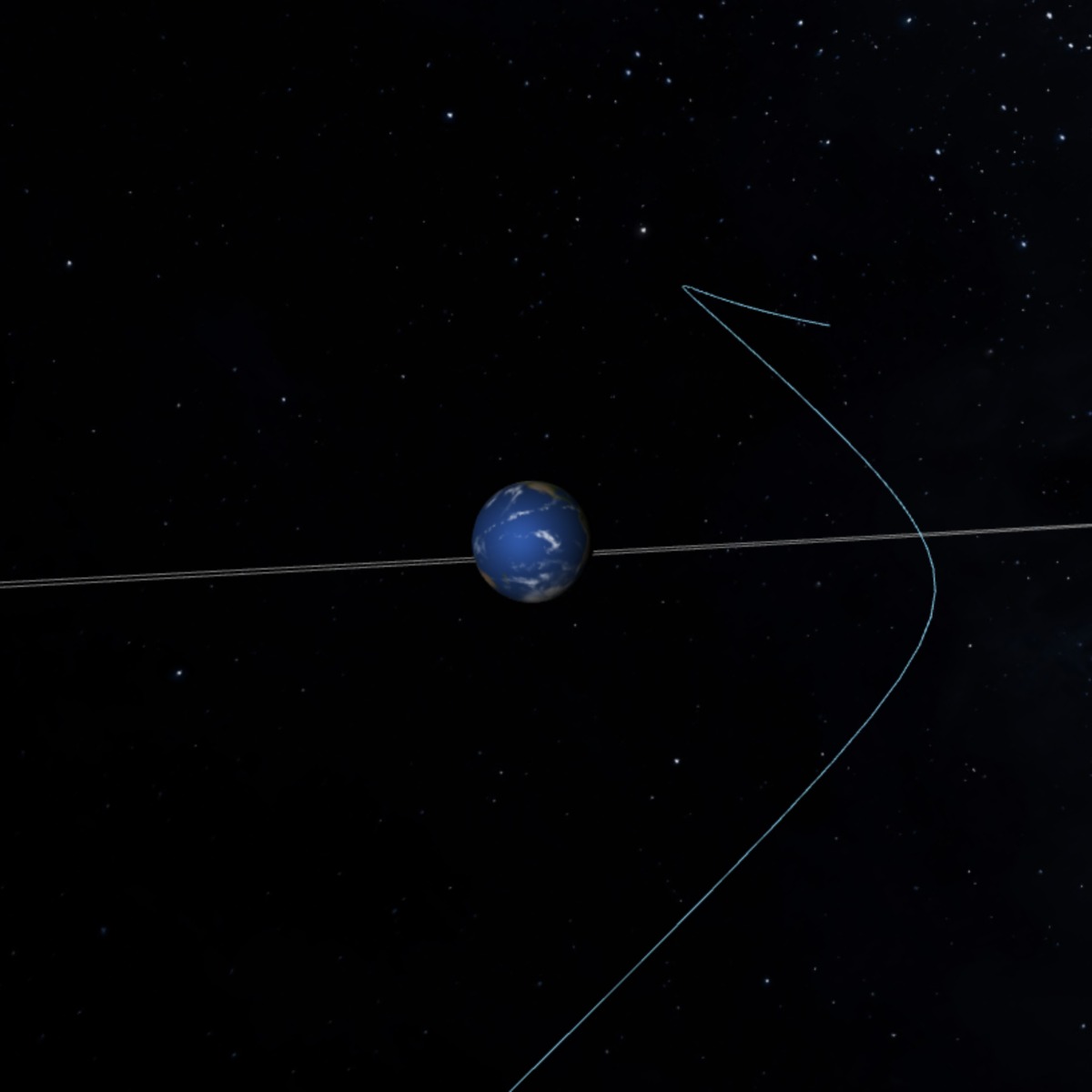 Gravity Simulator Apophis 2029 Earth Encounter